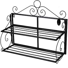 etagere murale fer forge